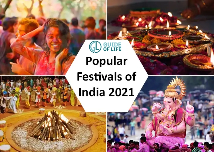 Popular Festivals of India 2021 | Guide of Life